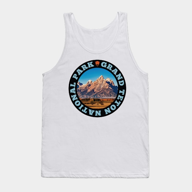 Grand Teton National Park circle Tank Top by nylebuss